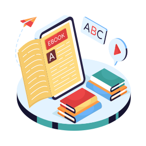 Mobile Book, Ebook, Electronic Book, Digital Book, Booklet icon