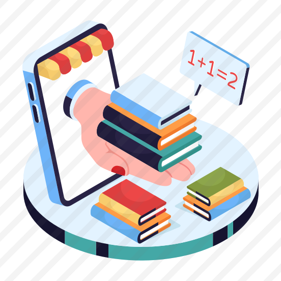 Mobile Books, Ebooks, Digital Books, Booklets, Handbooks,,icons preview