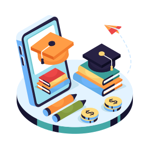 Mobile Education, Distance Education, Distance Learning, Mobile Learning, Elearning,icons icon