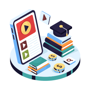 Mobile Video, Online Video, Video Streaming, Play Video, Educational Video icon