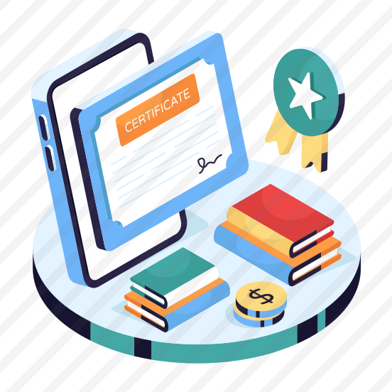 Online Degree, Diploma, Online Certificate, Deed, Credential Document, preview