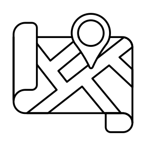 Icon, Map, Location, Direction, Gps, Navigation, icon