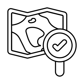 Search Map, Location, Direction, Gps, Explore Map, icon