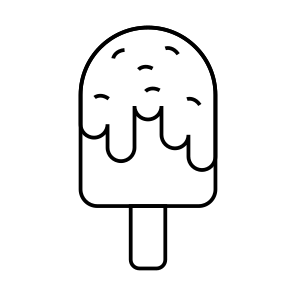 Popsicle, Ice Pop, Ice Cream , Dessert, Sweet icon