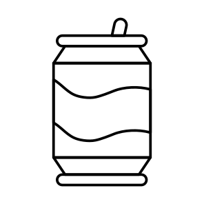 Tin Pack, Tin Drink, Beverage, Cold Drink, Soft Drink icon