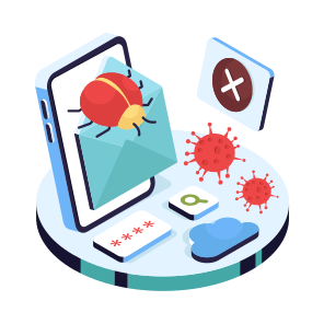 Bug Mail, Bug Email, Infected Mail, Infected Email, Bug Correspondence icon