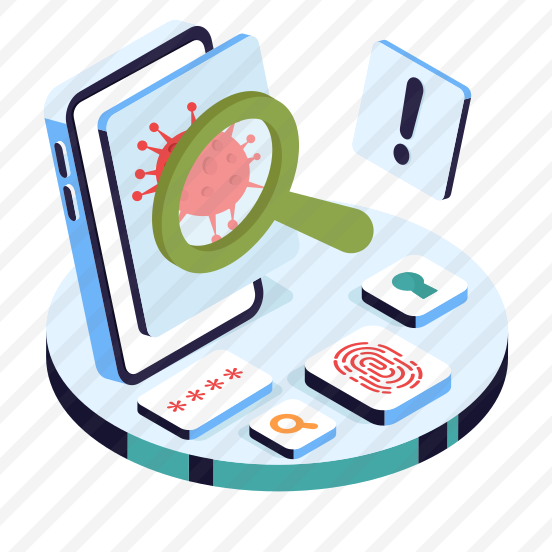 Bug Testing, Bug Analysis, Debugging, Search Bug, Search Virus, preview