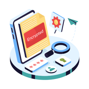 Encrypted File, Secure Document, Secure Doc, File Security, File Protection, icon