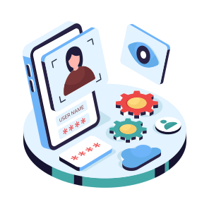 Face Recognition, Image Recognition, Profile Recognition, Face Scanner, Profile Scanning icon