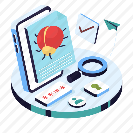 File Bug, File Virus, File Malware, Infected Data, Document Bug preview