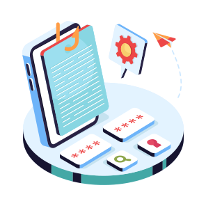 File Phishing, File Spoofing, Cloud Technology, Cybercrime, Cyber Attack icon