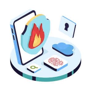 Fire Security, Fire Protection, Fire Safety, Firewall, Mobile Fire Security,icons icon