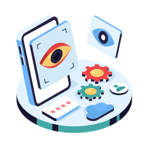 Iris Recognition, Eye Tracking, Focus Eye, Eye Recognition, Eye Scan, icon