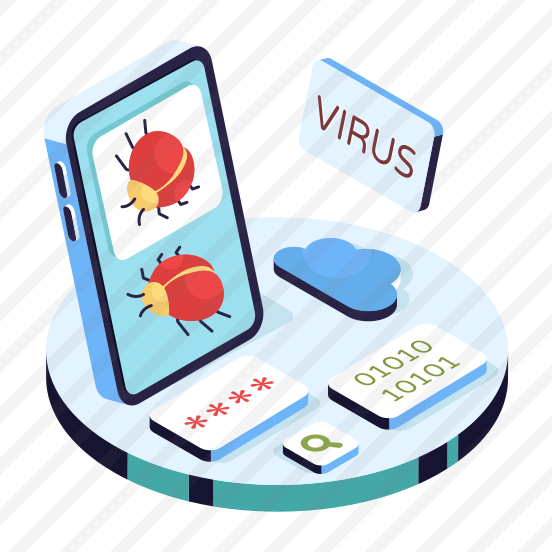 Mobile Bug, Mobile Virus, Mobile Malware, Phone Virus, Infected Phone preview