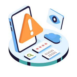 Mobile Error, Mobile Alert, Mobile Warning, Phone Warning, Phone Error icon