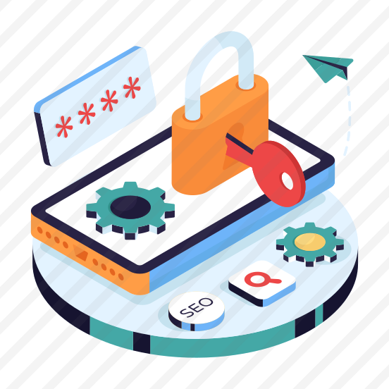 Mobile Security, Mobile Protection, Secure Mobile, Secure Phone, Smartphone Security,flat preview