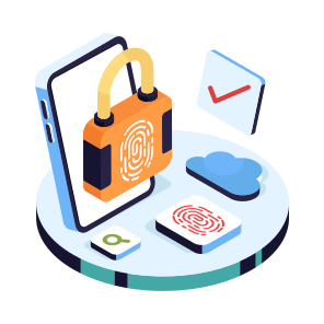 Mobile Security, Mobile Protection, Secure Mobile, Secure Phone, Smartphone Security,vector icon