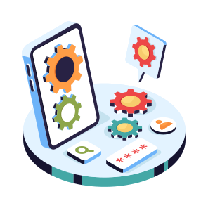 Mobile Setting, Mobile Configuration, Mobile Management, Mobile Development, Mobile Config icon