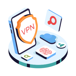 Mobile Vpn, Computer Network, Virtual Private Network, Virtual Network, Encrypted Connection icon