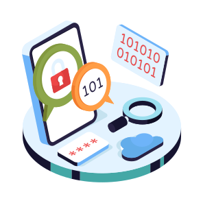 Secure Chat, Encrypted Chat, Encrypted Message, Chat Security, Chat Protection icon