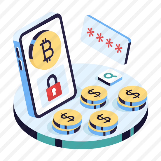Secure Mobile Bitcoin, Cryptocurrency, Crypto, Btc, Digital Currency preview