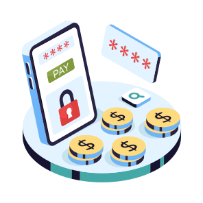 Secure Mobile Payment, Online Payment, Digital Payment, Epay, E Payment icon