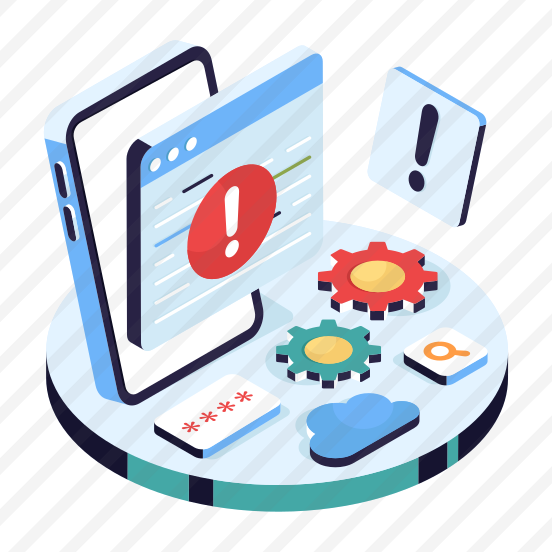Web Error, Web Alert, Web Caution, Web Warning, Page Error preview