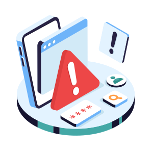 Web Error, Web Alert, Web Caution, Web Warning, Page Error,icons icon