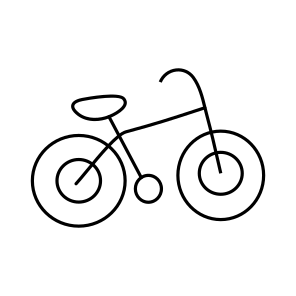 Bicycle, Bike, Cycle, Pushbike, Two Wheeler icon