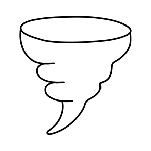 Typhoon, Hurricane, Windstorm, Cyclone, Tornado icon