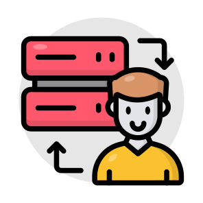 Server Manager, Dataserver, Database, Db, Sql,vector icon