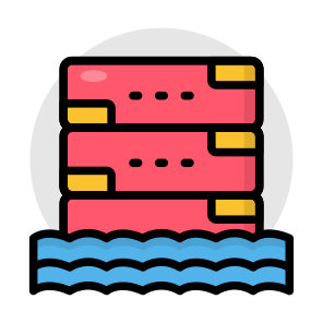 Server Rack, Dataserver, Database, Db, Sql icon