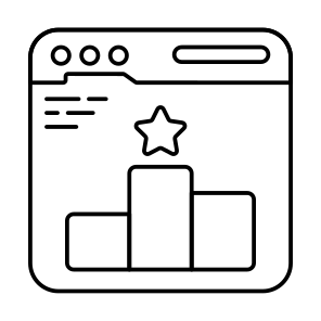 Web Ranking, Web Ratings, Web Reviews, Online Ranking, Online Ratings icon