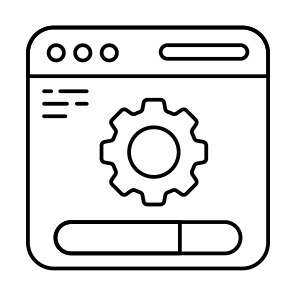 Web Setting, Web Configuration, Web Development, Web Management, Website Development icon