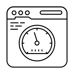 Web Speed Optimization, Internet Speed Test, Webpage Speed Test, Web Speed, Online Speed Test icon