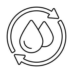 Water Recycling, Water Reprocess, Aqua Recycling, Aqua Reprocess, Water Drop icon