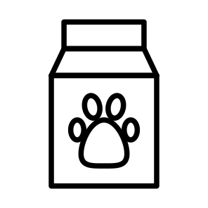 Dog Food, Dog Meal, Food Package, Food Packet, Pet Food icon