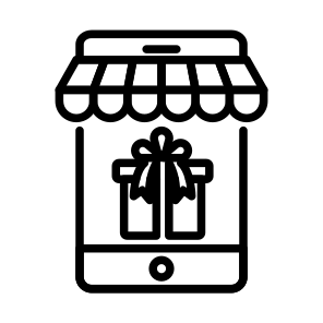 Mobile Shop, Mobile Shopping, Mobile Purchasing, Buy Online, Mcommerces icon