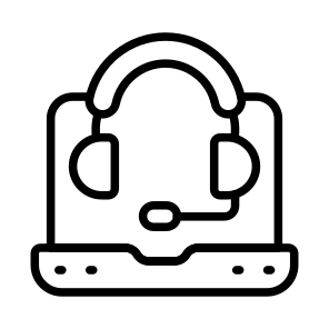 Online Customer Service, Online Helpline, Online Hotline, Online Customer Support, Customer Care icon