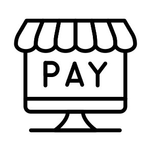 Pay Online, Online Payment, Online Shop, Eshop, Estore, icon