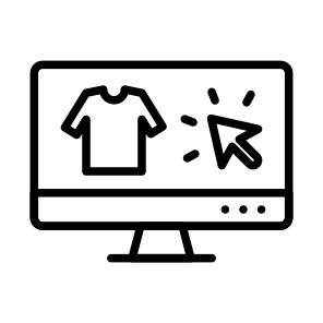 Select Product, Online Shopping, Ecommerce, Eshopping, Buy Online, icon