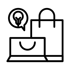 Shopping Idea, Buying Idea, Commerce Idea, Purchasing, Shopping Innovation icon