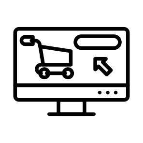 Shopping Website, Online Shopping, Ecommerce, Eshoppings, Buy Online, icon