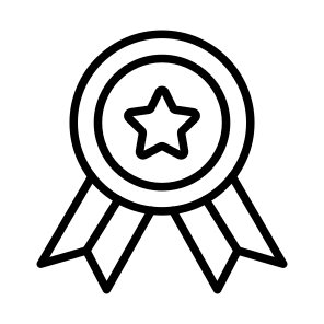 Star Badge, Emblem, Reward, Award Badge, Achievement, icon
