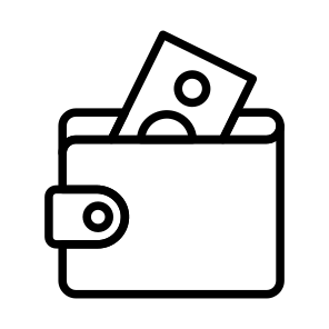 Wallet, Billfold, Purse, Notecase, Pocketbook, icon