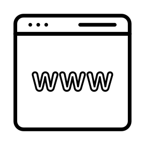 Www, World Wide Web, Web Search, Web Browser, Website icon