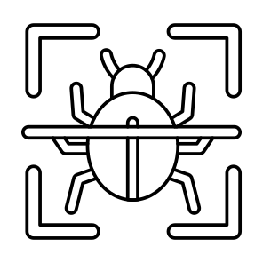 Bug Scanning, Bug Detecting, Malware Scanning, Virus Detecting, Malware Scanning icon
