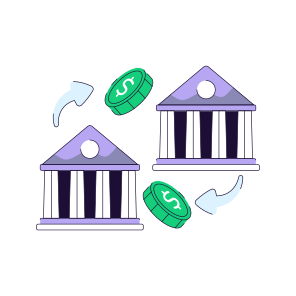 Bank Transfer, Building, Depository House, Financial Institute, Treasury House icon
