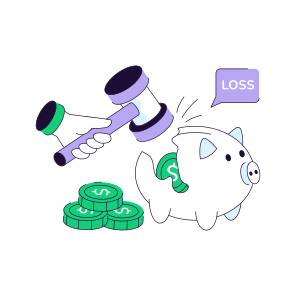 Broken Piggy Bank, Penny Bank, Money Accumulation, Broken Savings, Cash Accumulation, icon