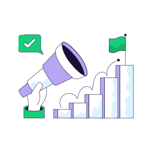 Business Future, Business Foreseeing, Business Forecast, Business Vision, Analytical Vision, icon